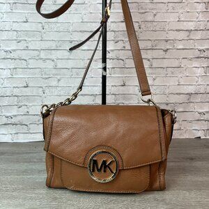 Michael Kors Margo small leather crossbody bag